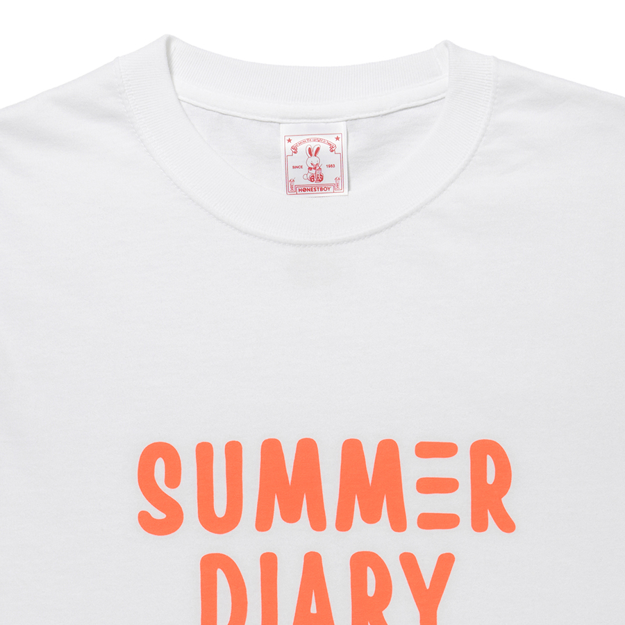 SUMMER DIARY Rabbit SS Tee_1 詳細画像 Black 3