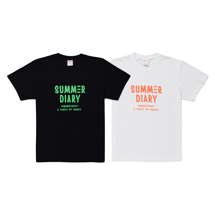 SUMMER DIARY Rabbit SS Tee_1 詳細画像 Black 8