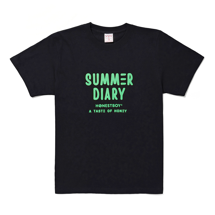 SUMMER DIARY Rabbit SS Tee_1 詳細画像 Black 1