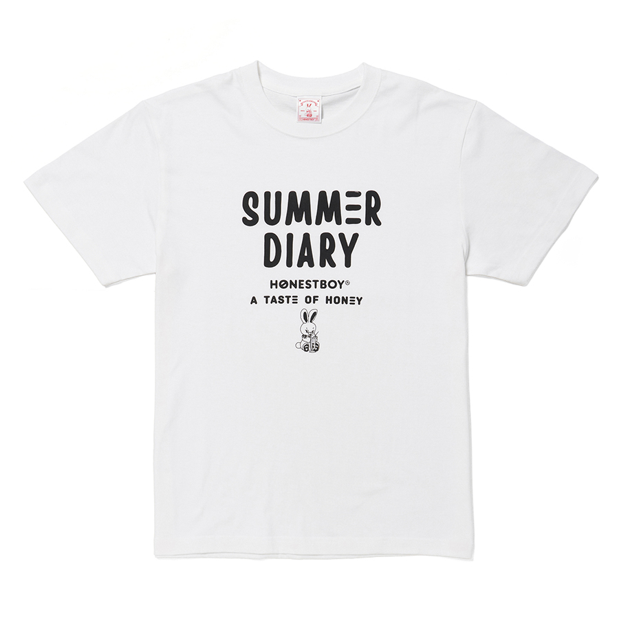 SUMMER DIARY Rabbit SS Tee_2 詳細画像 White 1