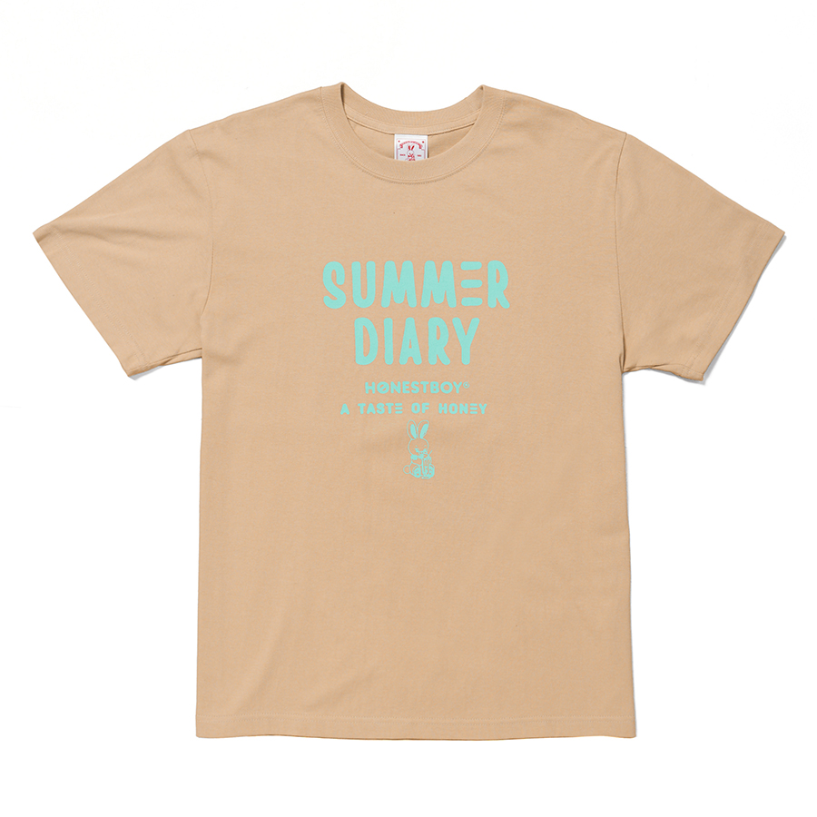 SUMMER DIARY Rabbit SS Tee_2 詳細画像 Beige 1
