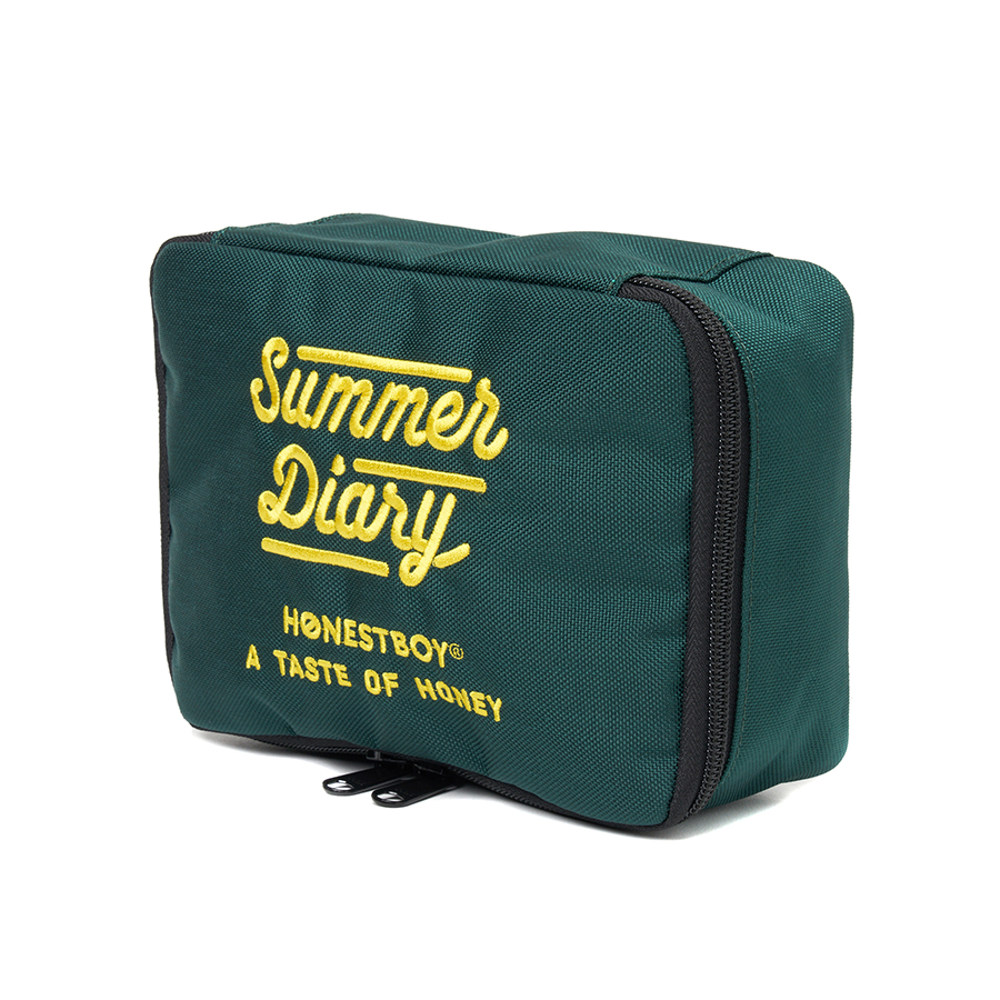 SUMMER DIARY Square Pouch 詳細画像 Green 1