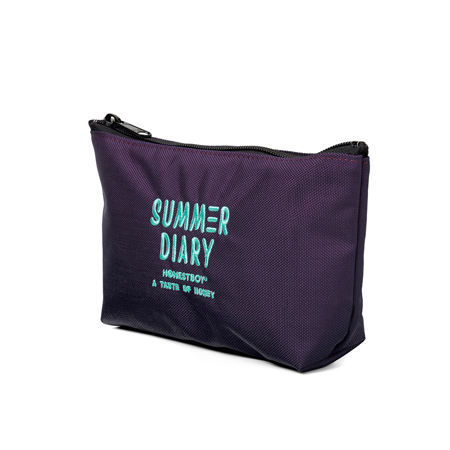 SUMMER DIARY Trapezoid Pouch 詳細画像 Purple 1