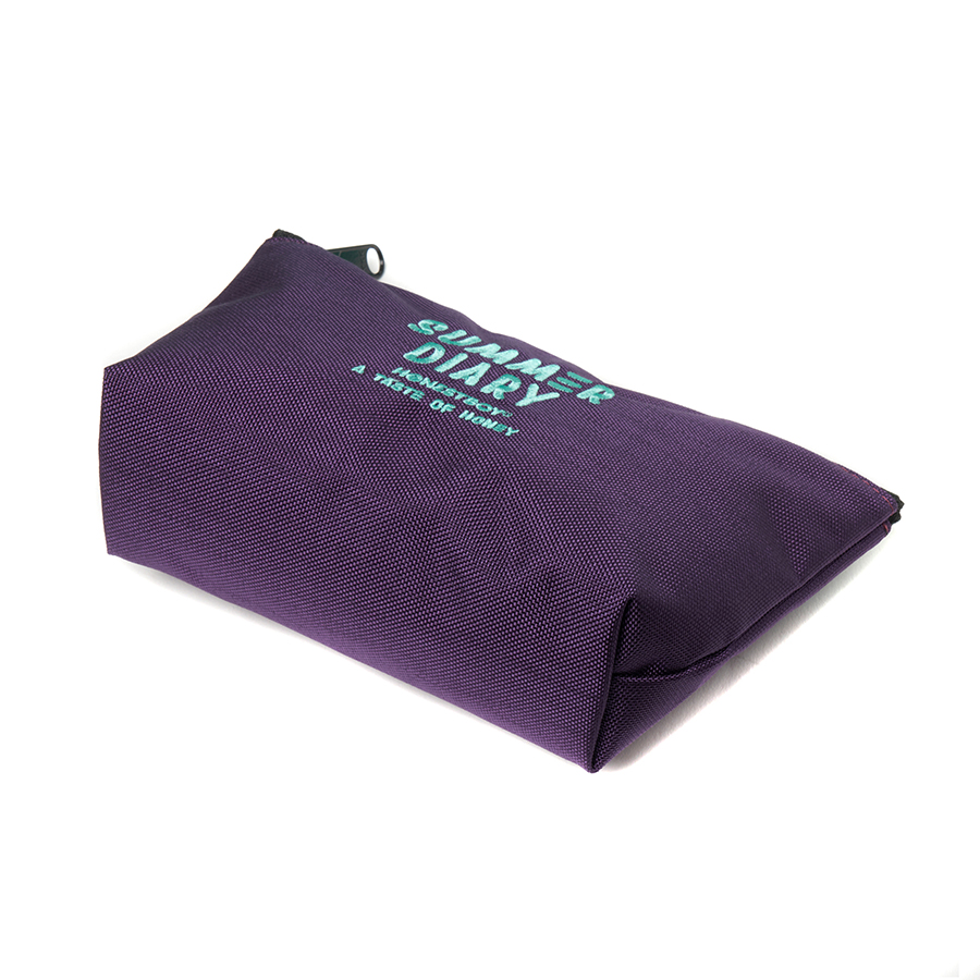 SUMMER DIARY Trapezoid Pouch 詳細画像 Purple 2