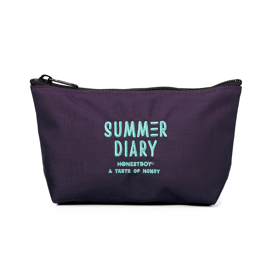 SUMMER DIARY Trapezoid Pouch 詳細画像 Purple 1