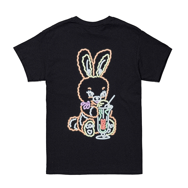 HONESTBOY Neon Rabbit SS Tee