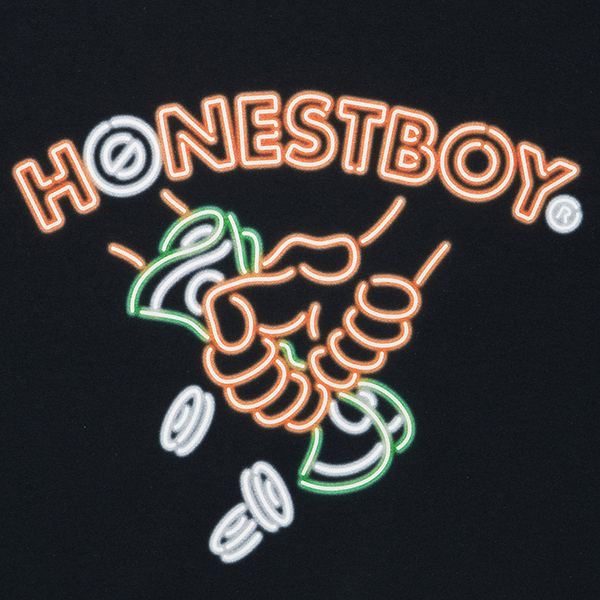 HONESTBOY Neon Bills SS Tee 詳細画像