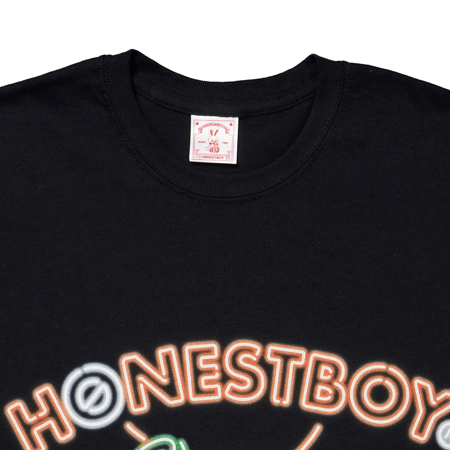 HONESTBOY Neon Bills SS Tee 詳細画像 White 3
