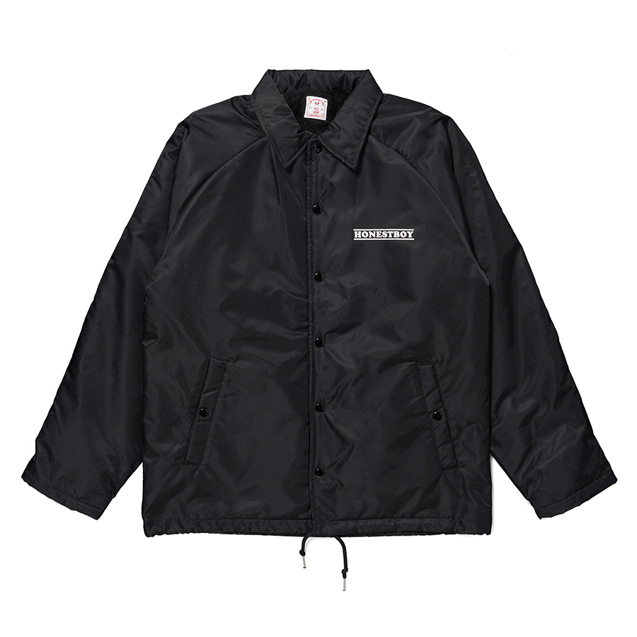 HONESTBOY "Change Clothes" Coach Jacket 詳細画像 Black 1