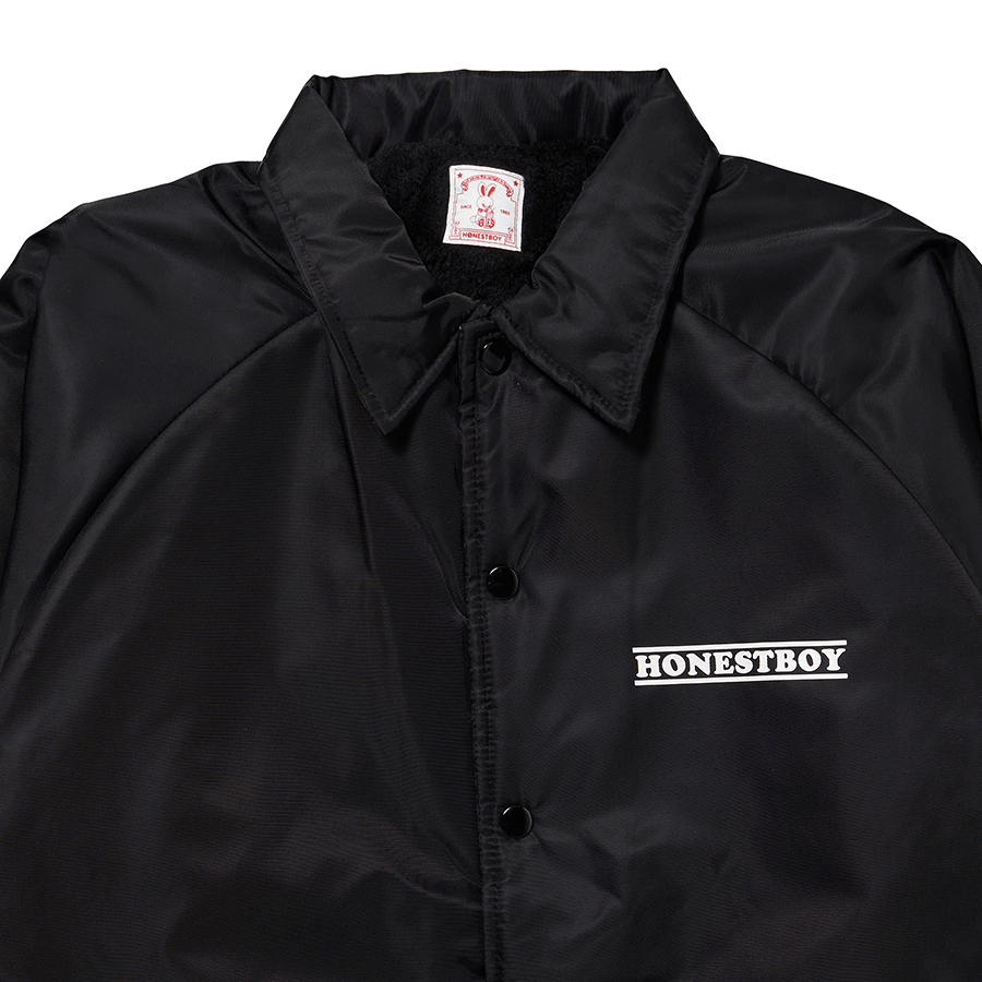 HONESTBOY "Change Clothes" Coach Jacket 詳細画像 Black 2