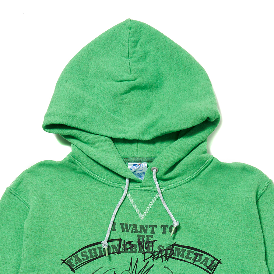 Russell Athletic Χ HONESTBOY "Change Clothes" Hoodie 詳細画像 Green 1