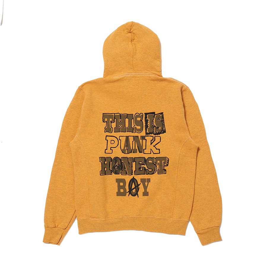 Russell Athletic x HONESTBOY "Change Clothes" Hoodie 詳細画像 Yellow 4