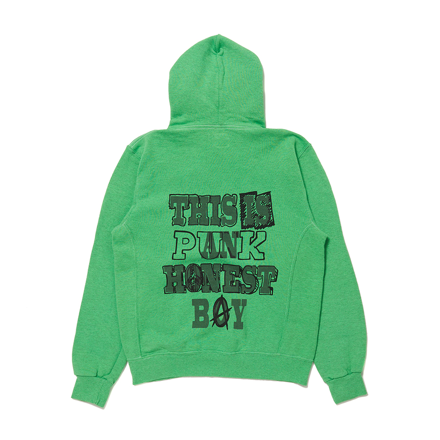 Russell Athletic x HONESTBOY "Change Clothes" Hoodie 詳細画像 Yellow 5