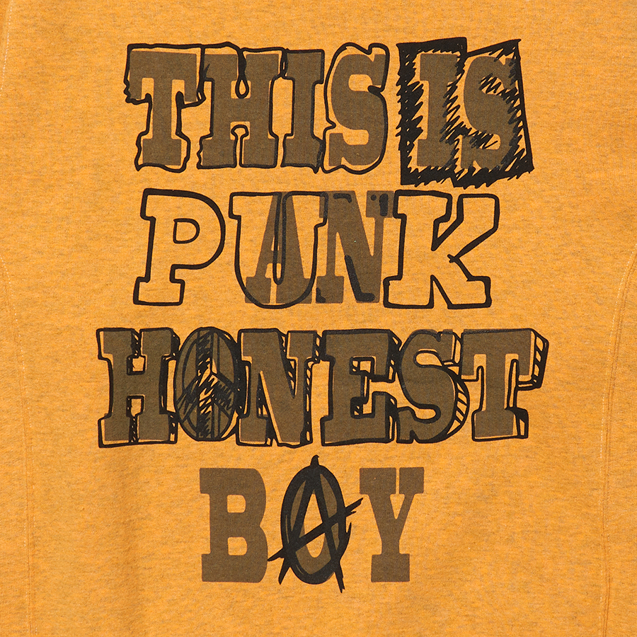 Russell Athletic x HONESTBOY "Change Clothes" Hoodie 詳細画像 Yellow 6