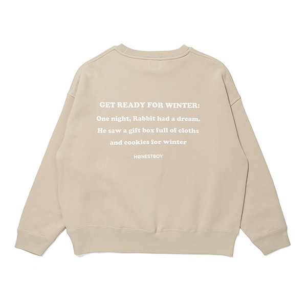 HONESTBOY Crew Sweat Shirt 詳細画像