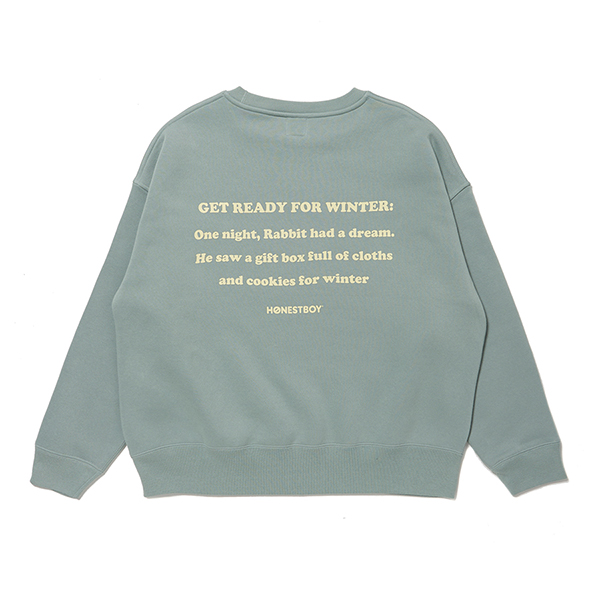 HONESTBOY Crew Sweat Shirt 詳細画像