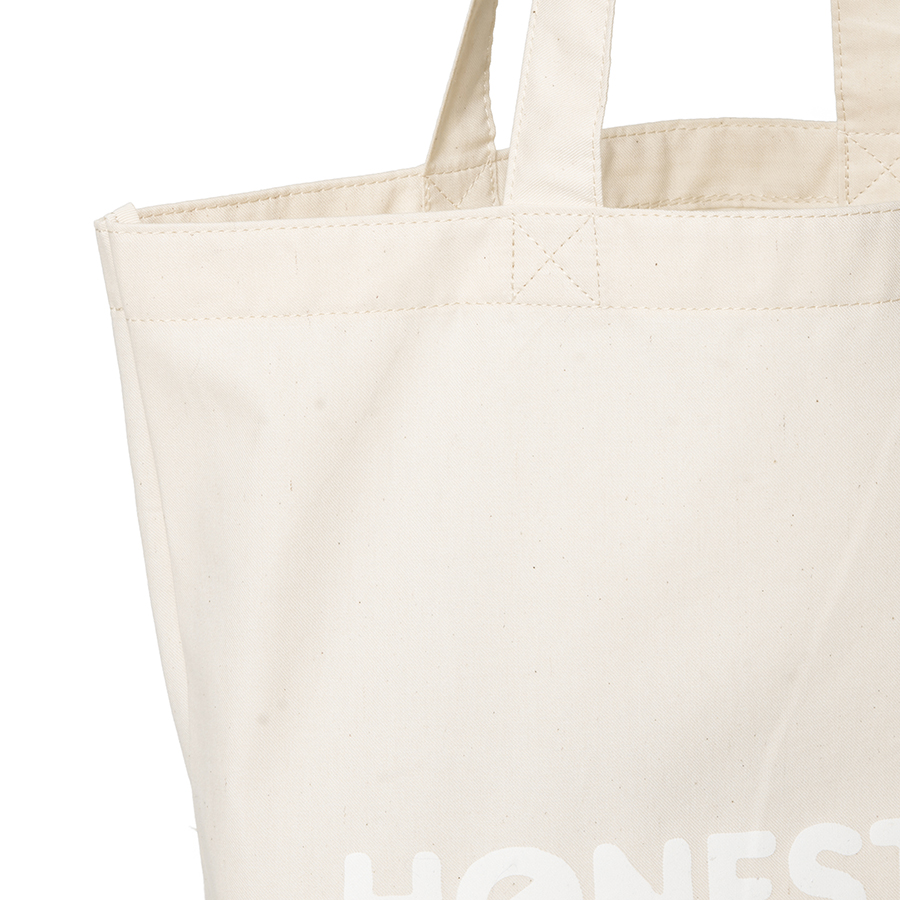 HONESTBOY Logo Tote Bag 詳細画像 Natural 4