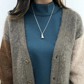 HONESTBOY Rabbit Silver Necklace 詳細画像