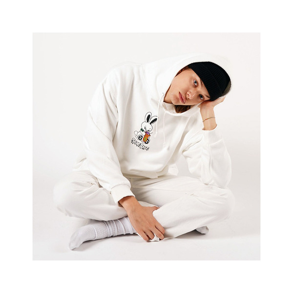 FRUIT OF THE ROOM Χ SECRET BASE Χ HONESTBOY Hoodie 詳細画像 White 12