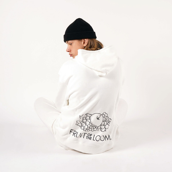 FRUIT OF THE ROOM Χ SECRET BASE Χ HONESTBOY Hoodie 詳細画像 White 13