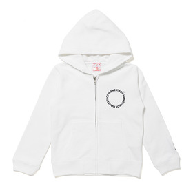HB College Style Roger Zip Hoodie for Kids 詳細画像