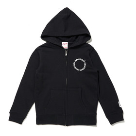 HB College Style Roger Zip Hoodie for Kids 詳細画像