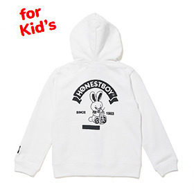 HB College Style Roger Zip Hoodie for Kids