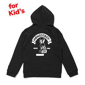 HB College Style Roger Zip Hoodie for Kids