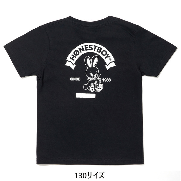 HB College Style Roger SS Tee for Kids 詳細画像 Black 6