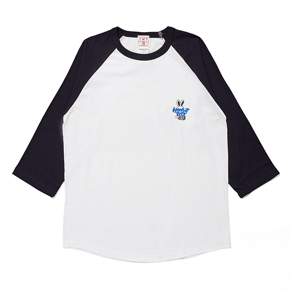 HONESTBOY Logo Rabbit Raglan Sleeve Tee