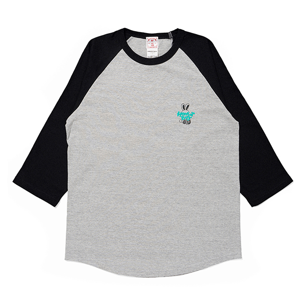HONESTBOY Logo Rabbit Raglan Sleeve Tee