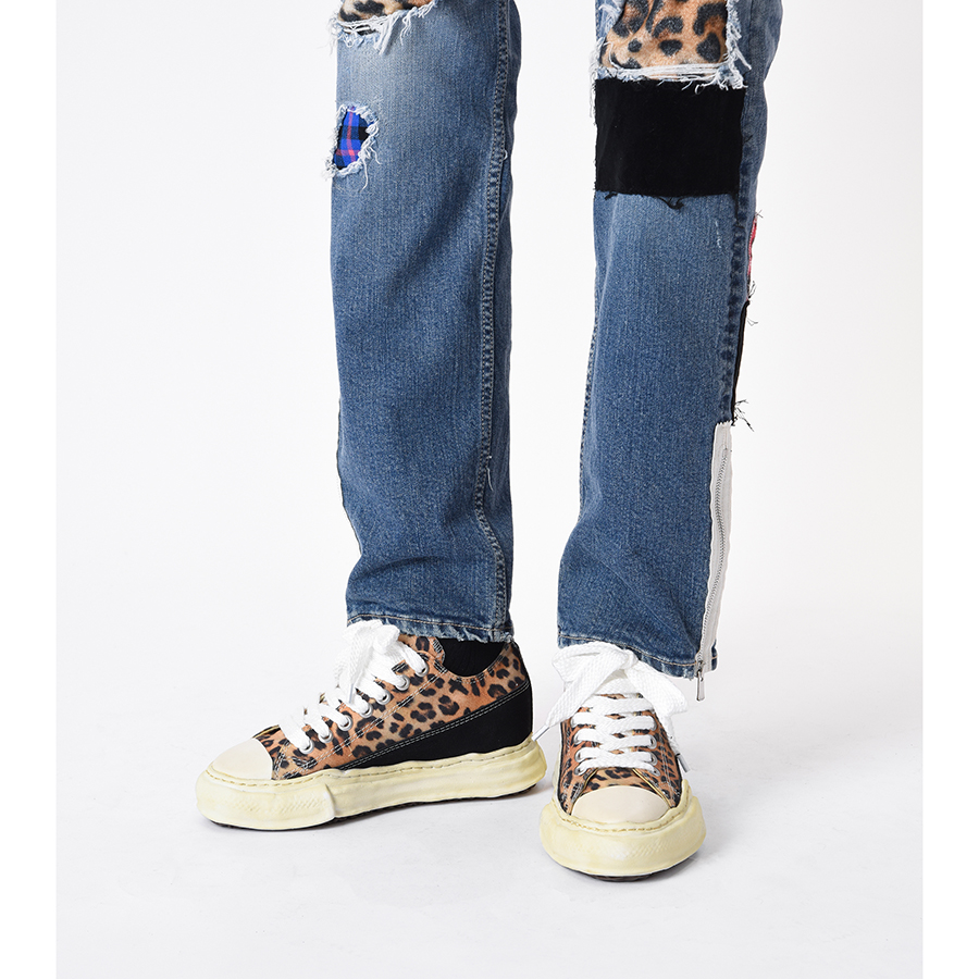 STUDIO SEVEN MIHARA YASUHIRO Leopard Sneakers 詳細画像 Yellow 9