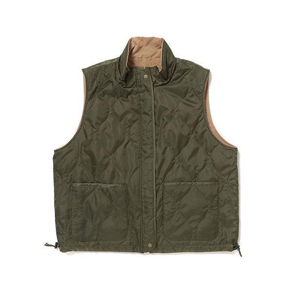 Reversible Quilted Vest 詳細画像