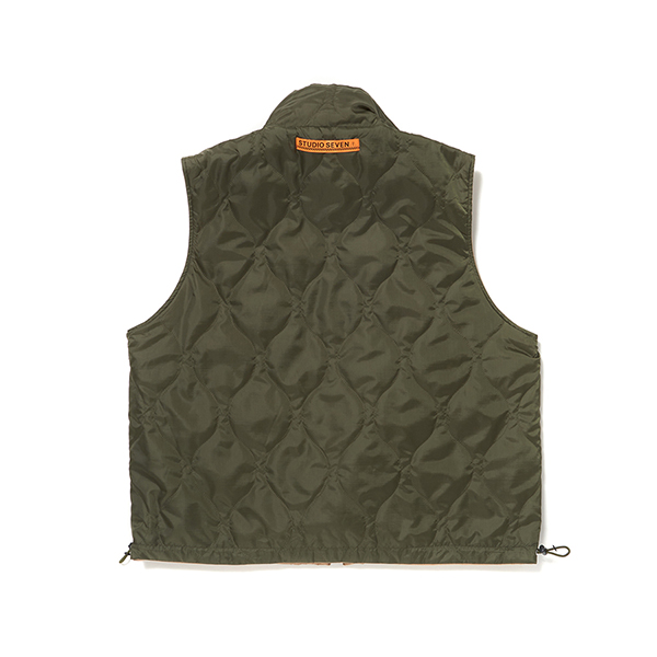 Reversible Quilted Vest 詳細画像
