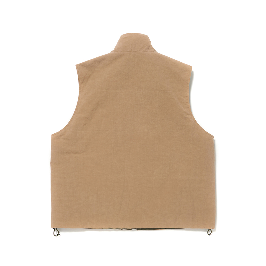 Reversible Quilted Vest 詳細画像 Wine 3