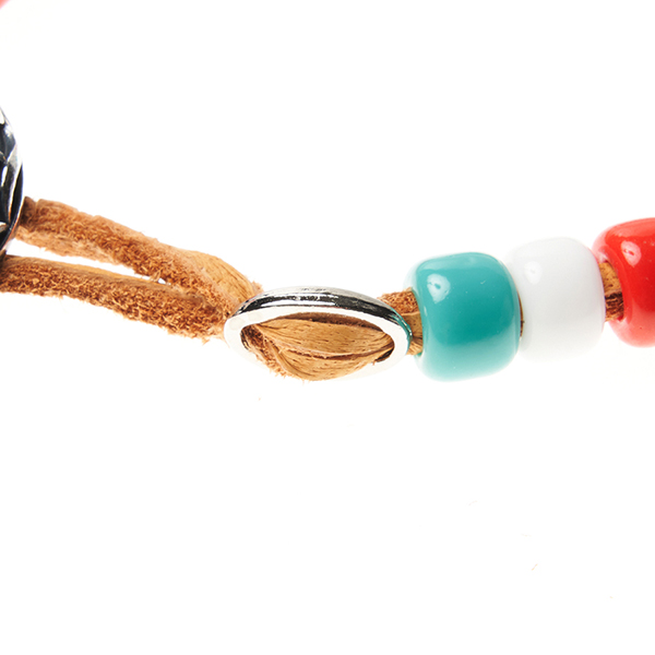 Beads Leather Bracelet 詳細画像