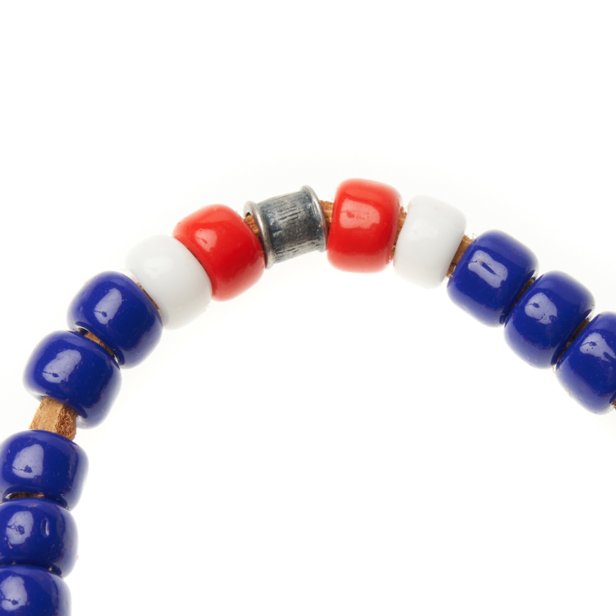 Beads Leather Bracelet 詳細画像 Navy 5