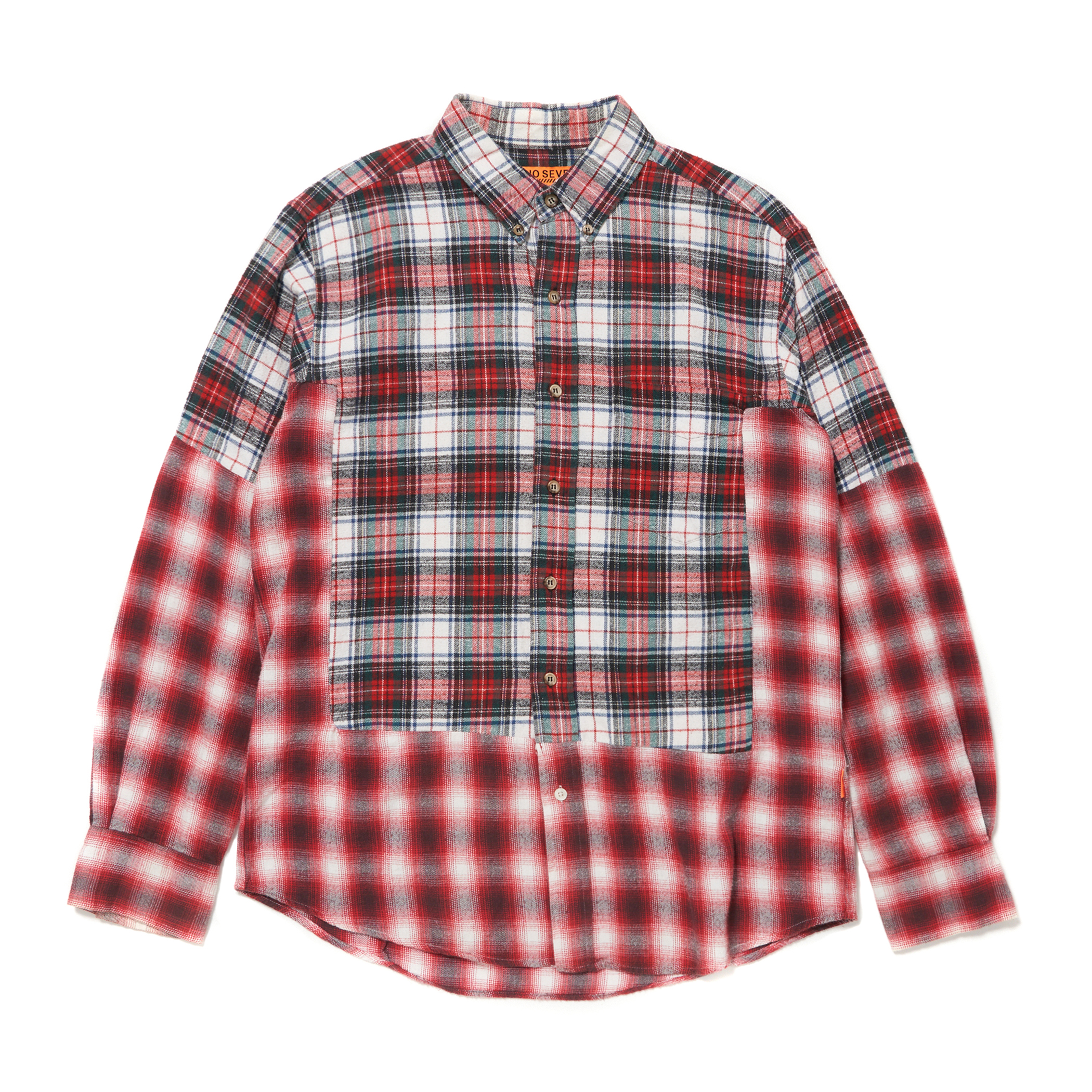 Custom Remake Shirt Red Check Studio Seven スタジオ セブン