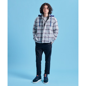 SVN Padding Check Hoodie Shirt 詳細画像