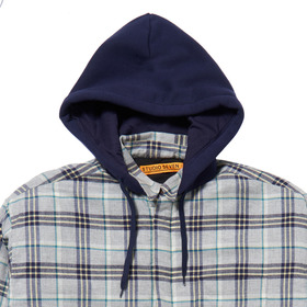 SVN Padding Check Hoodie Shirt 詳細画像