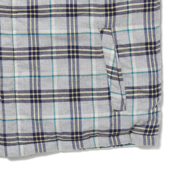 SVN Padding Check Hoodie Shirt 詳細画像 Red 4