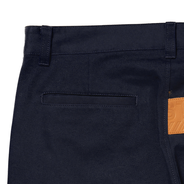 Leather Patch Chino Pants 詳細画像