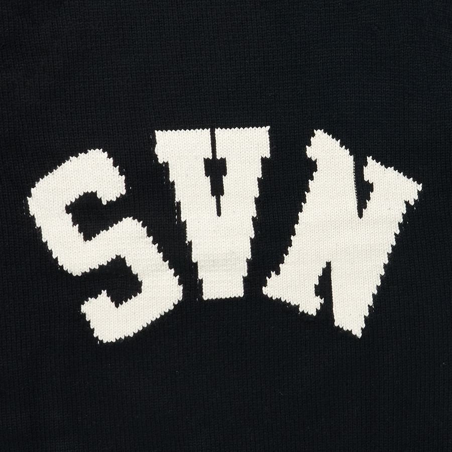 SVN Crew Knit 詳細画像 Black 7