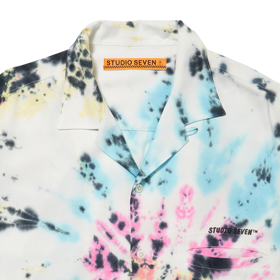 Mr.Confused Tiedye SS Shirt 詳細画像 White 2