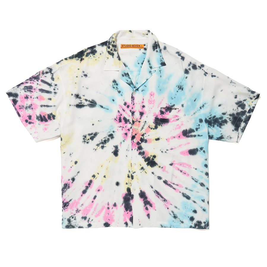 Mr.Confused Tiedye SS Shirt 詳細画像 White 1