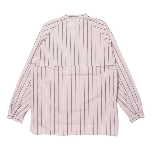 ベストセラー 長袖シャツ Stripeー☆ mix stripe shirts #AS1950☆ユニフォームデザイナー専門ブランド 業務用ユニフォーム  HUBSHOP