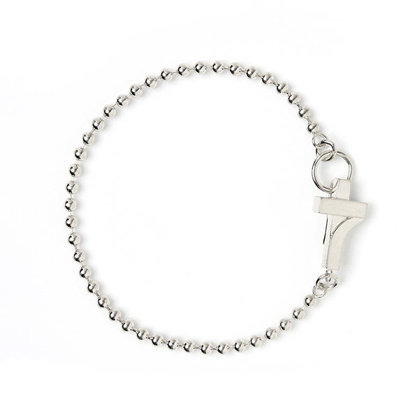 7 Cross Silver Bracelet -Long- 詳細画像
