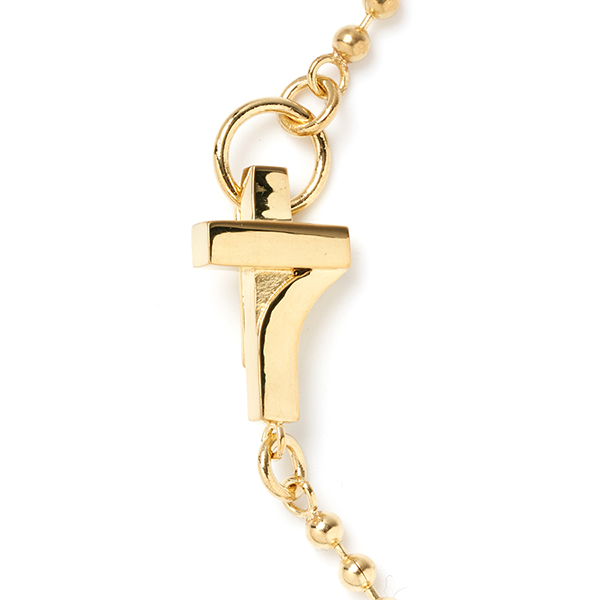 STUDIO SEVEN 7 Cross Gold Brass Necklace