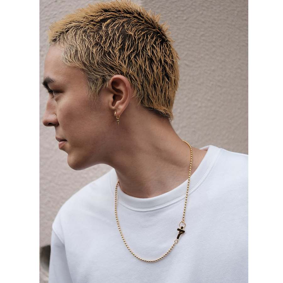 STUDIO SEVEN 7 Cross Gold Brass Necklace 【公式通販】