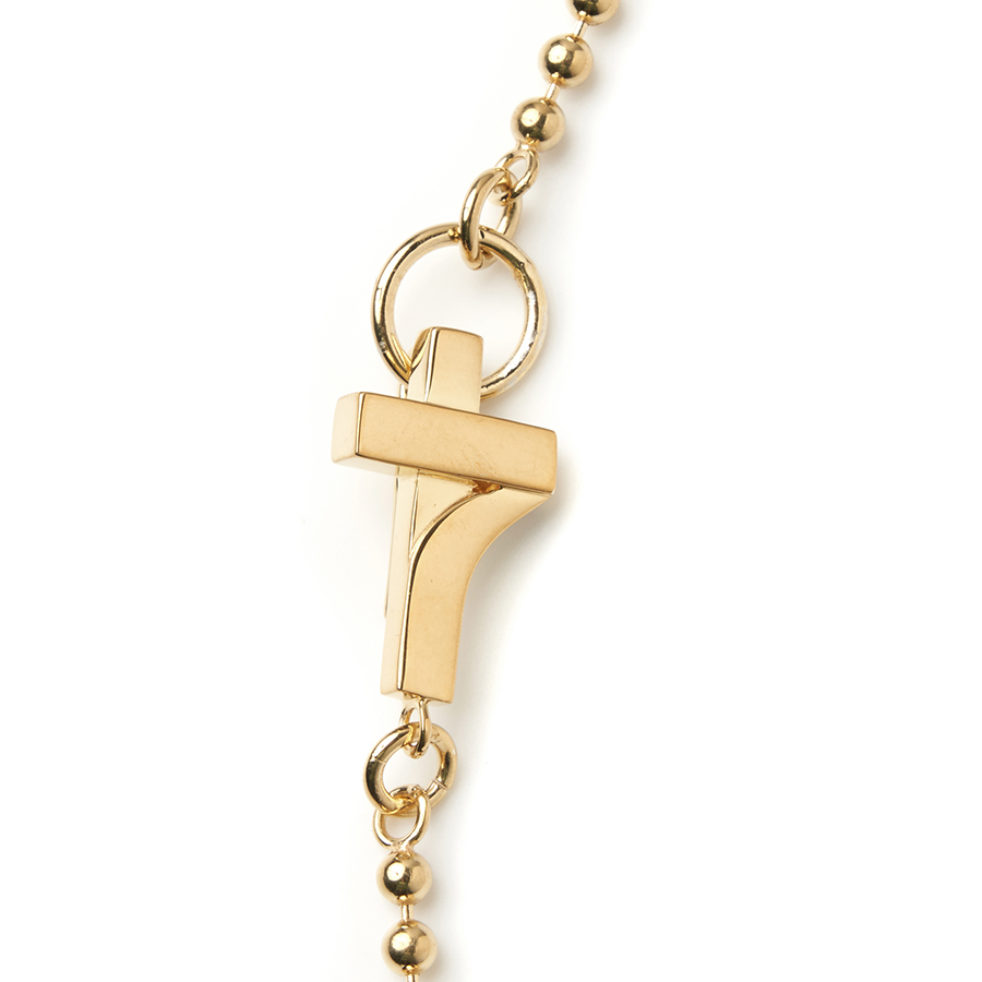 7 Cross Asymmetry Gold Necklace 詳細画像 Gold 1